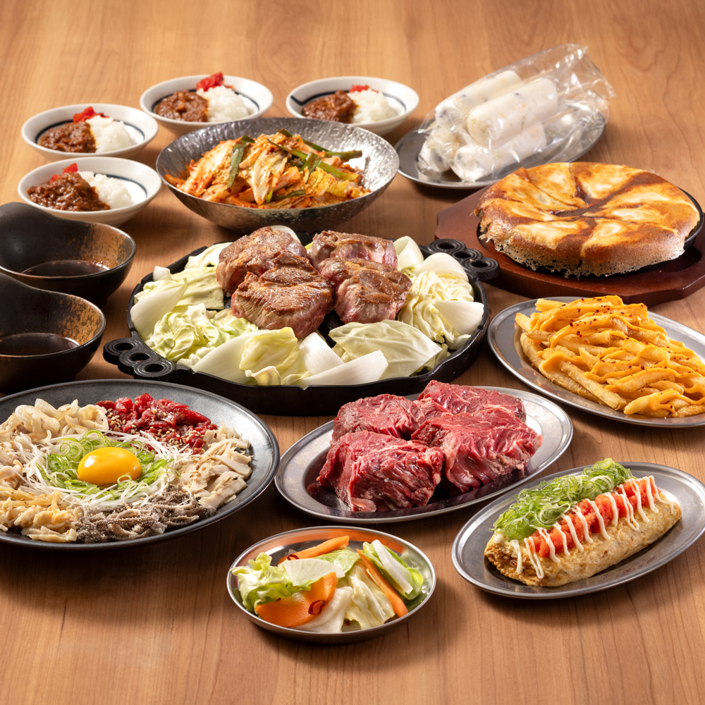 ラムロック＆サガリステーキの5500円 豪華コース 5,500円