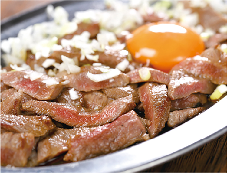 和牛焼きユッケ