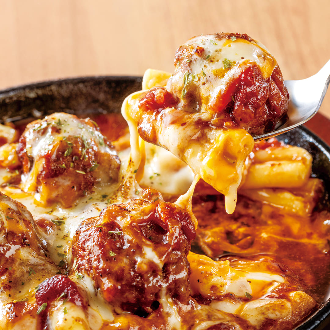 ミートボールグラタン